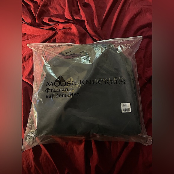 Brand new unused Black Medium Mooseknuckle X Telfar collab leather tote bag - Picture 4 of 4